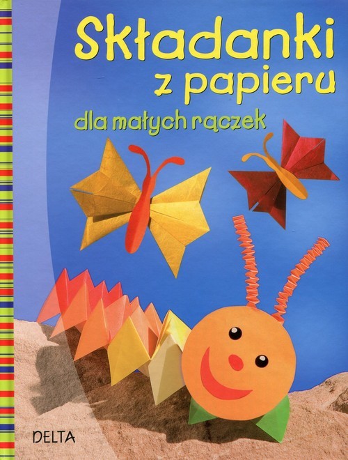 okładka Składanki z papieru dla małych rączek książka