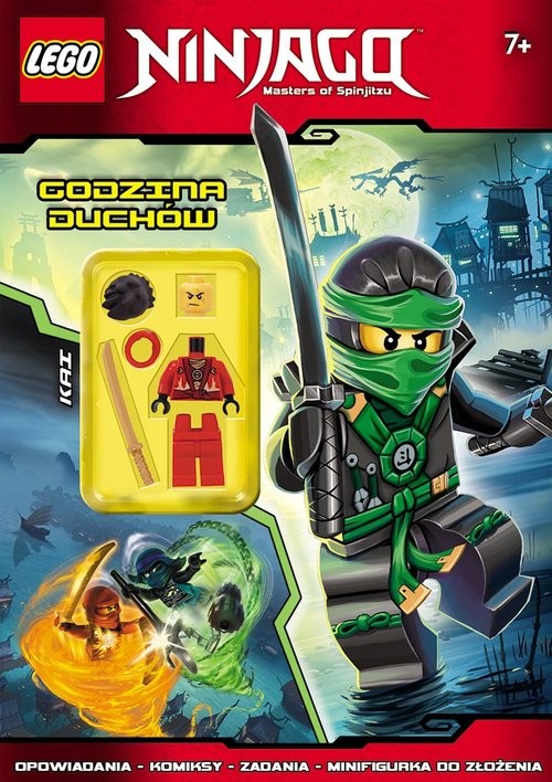 okładka Lego Ninjago Godzina duchów książka