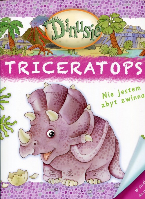 okładka Dinusie Triceratops książka