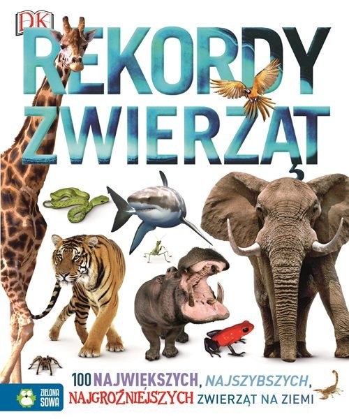 okładka Rekordy zwierząt książka