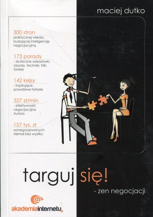 okładka Targuj się Zen negocjacji książka | Maciej Dutko