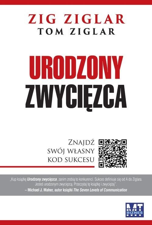okładka Urodzony zwycięzca Znajdź swój własny kod sukcesu książka | Zig Ziglar, Tom Ziglar