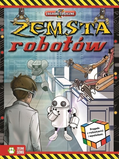 okładka Zemsta robotów Zagadki logiczne książka