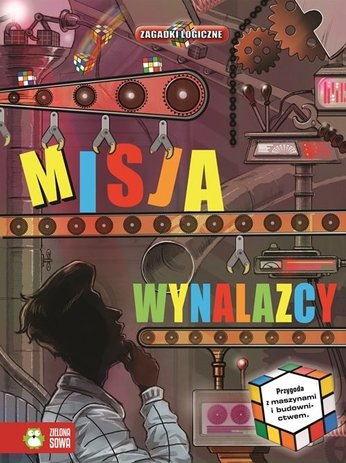 okładka Misja wynalazcy Logiczne zagadki książka
