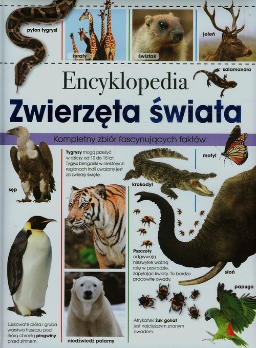 okładka Encyklopedia Zwierzęta świata książka