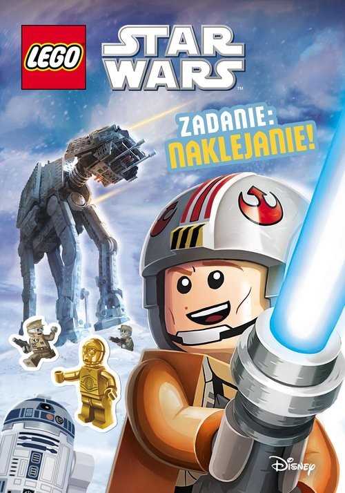 okładka Lego Star Wars Zadanie: naklejanie! książka