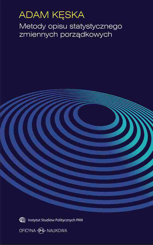 okładka Metody opisu statystycznego zmiennych porządkowych książka | Adam Kęska