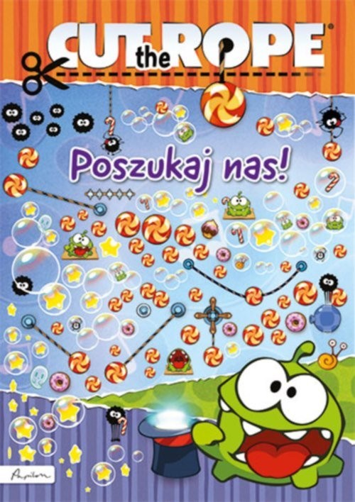 okładka Cut the Rope Poszukaj nas! książka