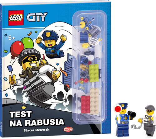 okładka Lego City Test na rabusia książka