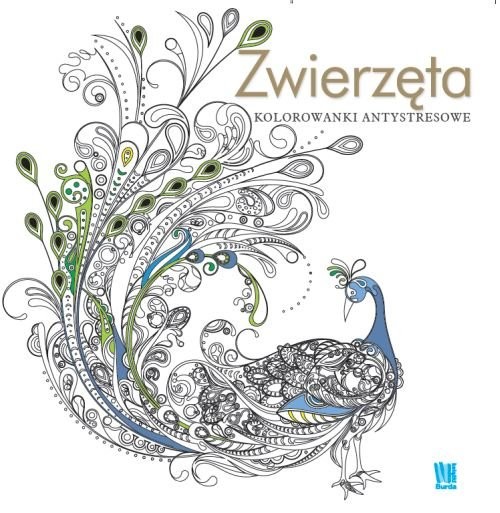 okładka Zwierzęta Kolorowanki antystresowe książka