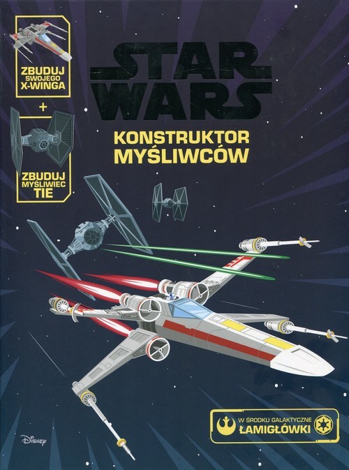okładka Star Wars Konstruktor myśliwców książka