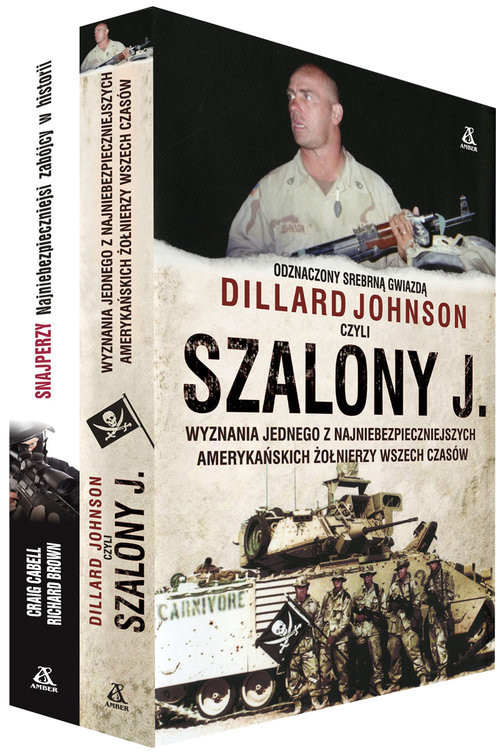 okładka Szalony J. / Snajperzy Pakiet książka | Dillard Johnson, Craig Cabell, Richard Brown