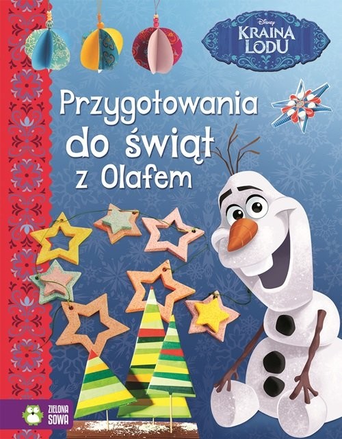 okładka Przygotowania do świąt z Olafem Disney książka