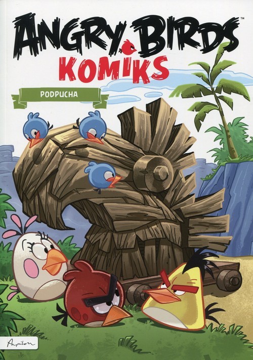 okładka Angry Birds Komiks Podpucha książka