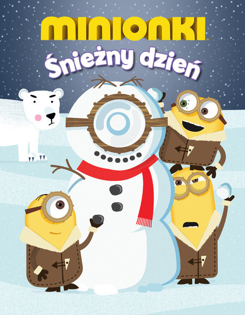 okładka Minionki Śnieżny dzień książka | King Trey
