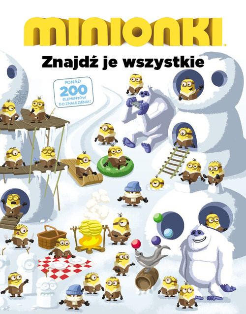 okładka Minionki Znajdź je wszystkie książka | King Trey