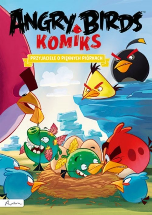 okładka Angry Birds Komiks Przyjaciele o pięknych piórkach książka