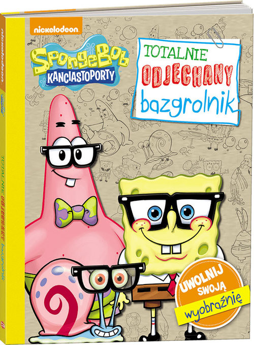 okładka SpongeBob Totalnie odjechany bazgrolnik książka