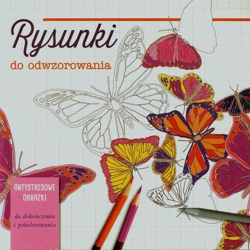 okładka Rysunki do odwzorowania Antystresowe obrazki książka