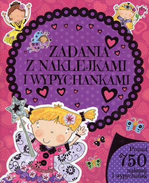 okładka Zadania z naklejkami i wypychankami książka