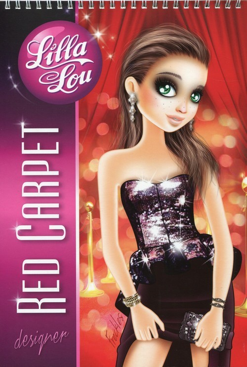 okładka Lilla Lou designer Red carpet książka