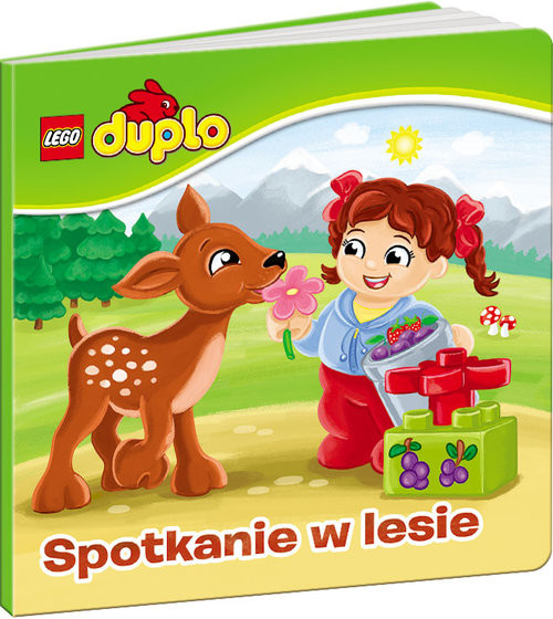 okładka Lego Duplo Spotkanie w lesie książka | Opracowania Zbiorowe