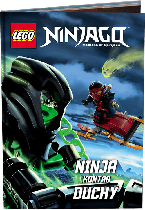 okładka Lego Ninjago Ninja kontra duchy LNR-10 książka | Opracowania Zbiorowe
