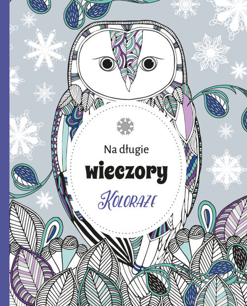 okładka Koloraże Na długie wieczory książka