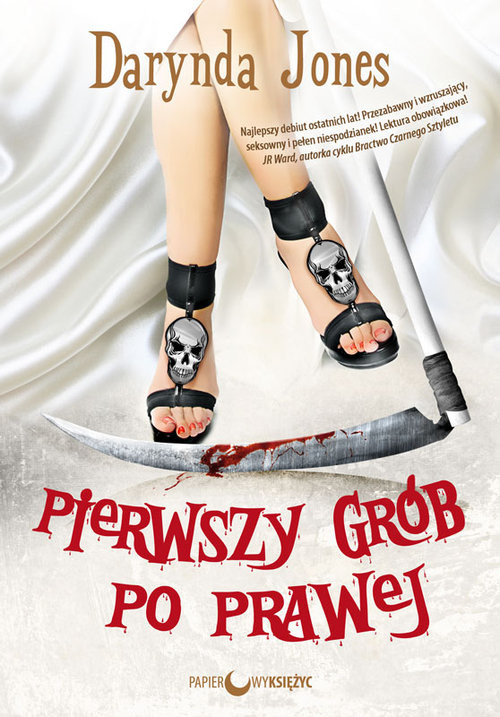 okładka Pierwszy grób po prawej  Charley Davidson Tom 1 książka | Jones Darynda