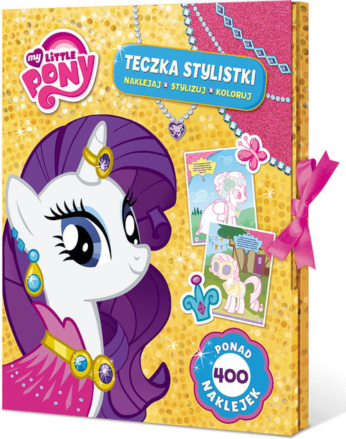 okładka My Little Pony Teczka stylistki książka