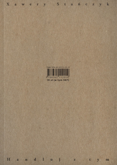 okładka Handluj z tym książka | Stańczyk Ksawery