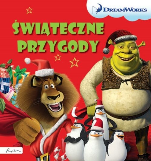 okładka DreamWorks Świąteczne przygody książka