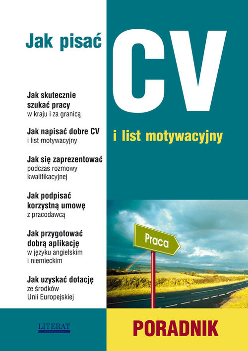 okładka Jak pisać CV i list motywacyjny Poradnik książka | Sylwia Sądowska
