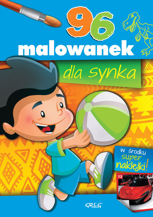 okładka 96 malowanek dla synka książka | Aleksander Panek