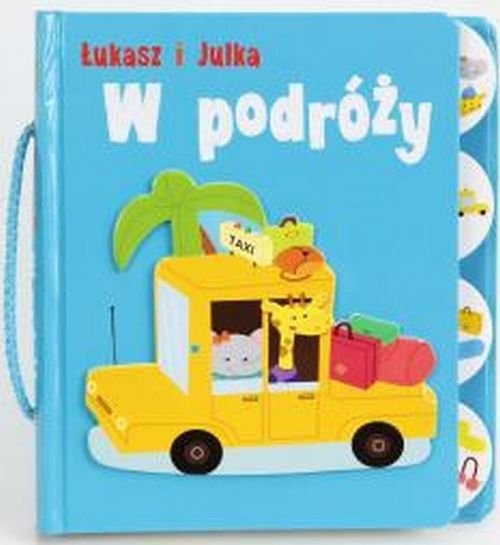 okładka Łukasz i Julka w podróży książka
