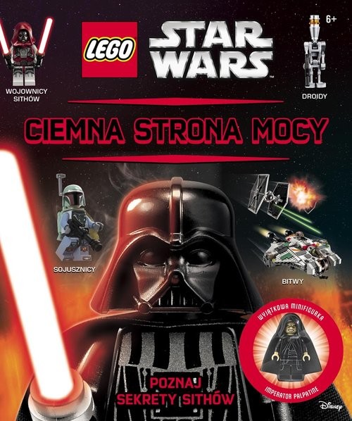 okładka Lego Star Wars Ciemna strona mocy książka | Lipkowitz Daniel