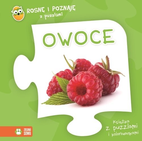 okładka Rosnę i poznaję z puzzlami Owoce książka