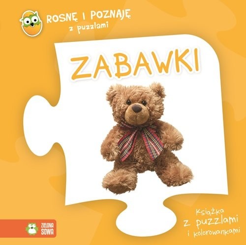 okładka Rosnę i poznaję z puzzlami Zabawki książka