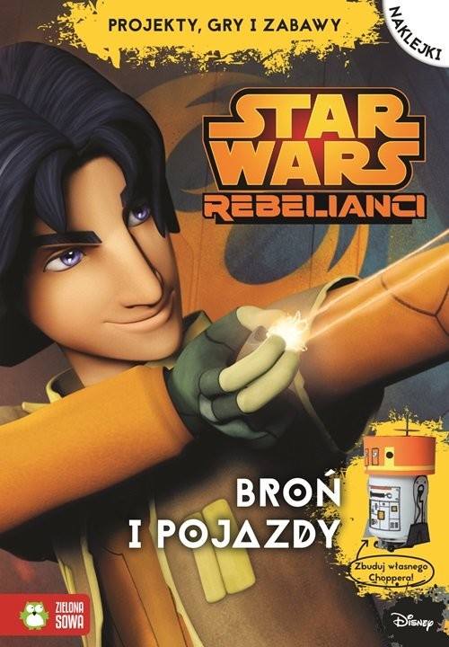 okładka Broń i pojazdy Star Wars Rebelianci książka