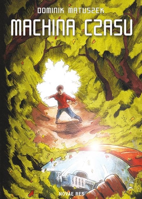 okładka Machina czasu książka | Dominik Matuszek