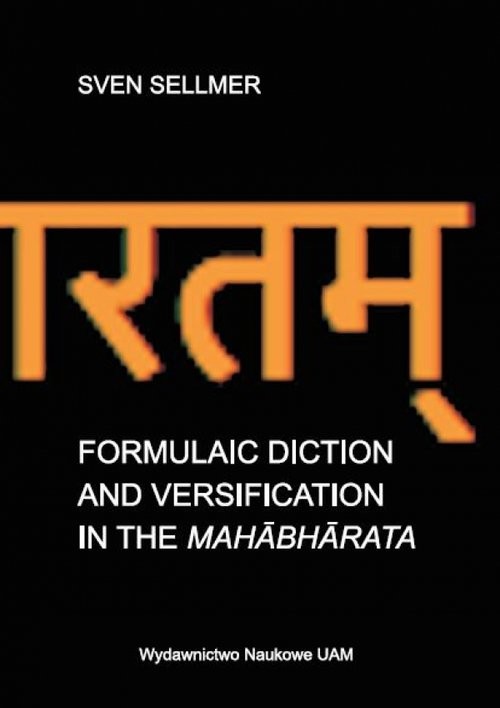 okładka Formulaic Diction and Versification in the Mahabharata książka | Sellmer Sven
