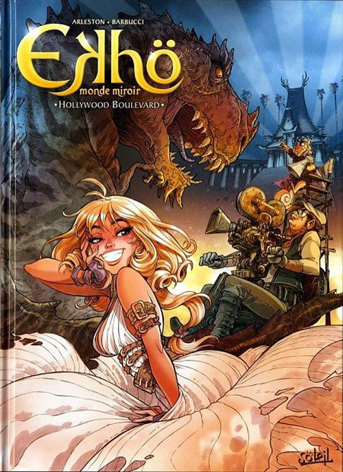 okładka Ekho Lustrzany świat 3 Bulwar Hollywood książka | Christophe Arleston