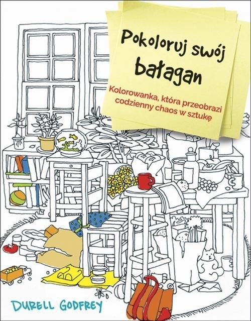 okładka Pokoloruj swój bałagan książka | Durell Godfrey
