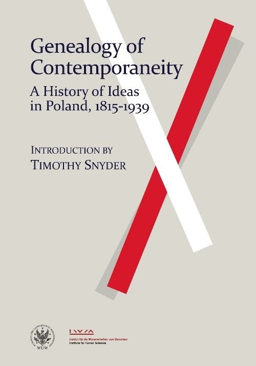 okładka Genealogy of Contemporaneity: A History of Ideas in Poland, 1815-1939 książka