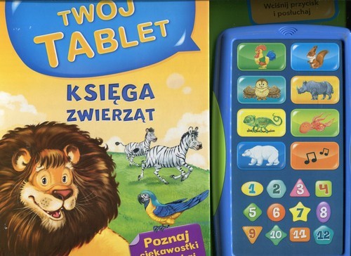 okładka Księga zwierząt Twój tablet książka