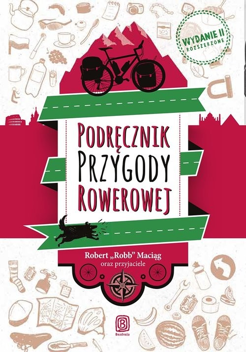 okładka Podręcznik Przygody Rowerowej książka | Maciąg Robert