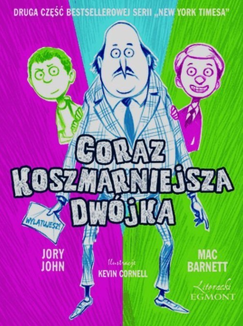 okładka Coraz koszmarniejsza dwójka książka | John Jory