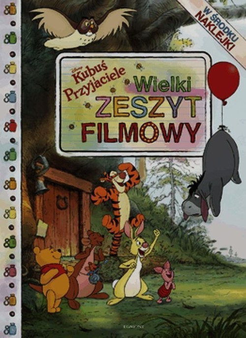 okładka Kubuś i przyjaciele Wielki zeszyt filmowy książka