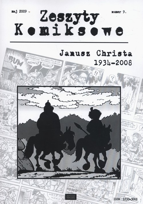 okładka Zeszyty komiksowe 9/2009 Janusz Christa 1934-2008 książka
