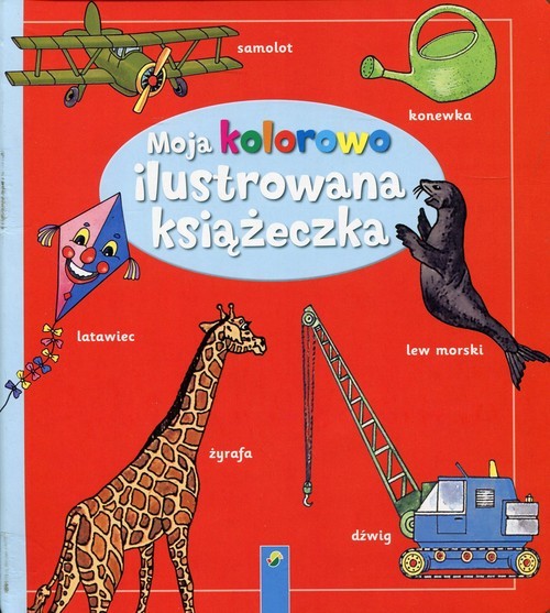 okładka Moja kolorowo ilustrowana książeczka książka